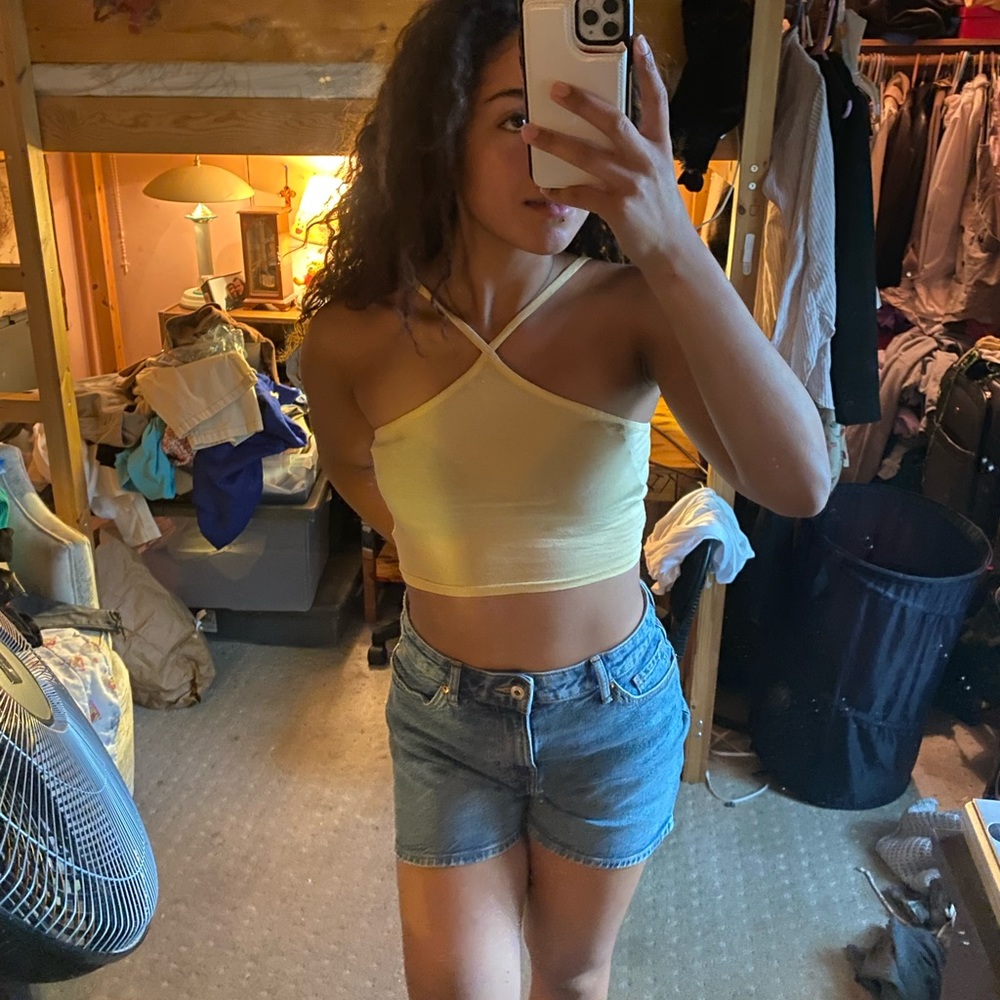 H&M Divided Halter Crop Top